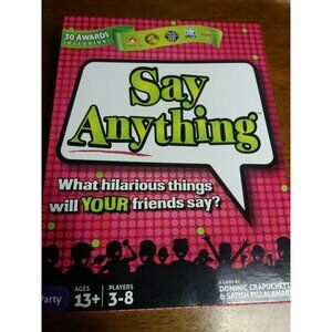 Say Anything Board Game Teen Sleepover Party Fun NorthStar Games New Outrageous